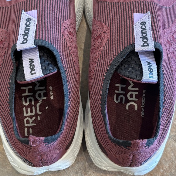 New Balance Fresh Foam 1080 SCB Running Shoes Slip On Maroon Purple 11 Wide - Picture 10 of 13